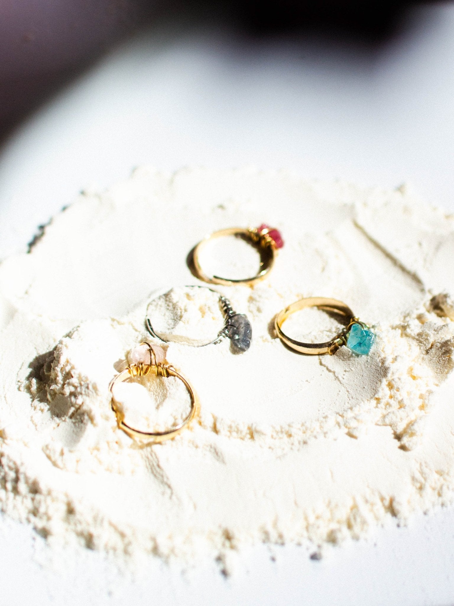 Bague dorée - Julia Trombetta