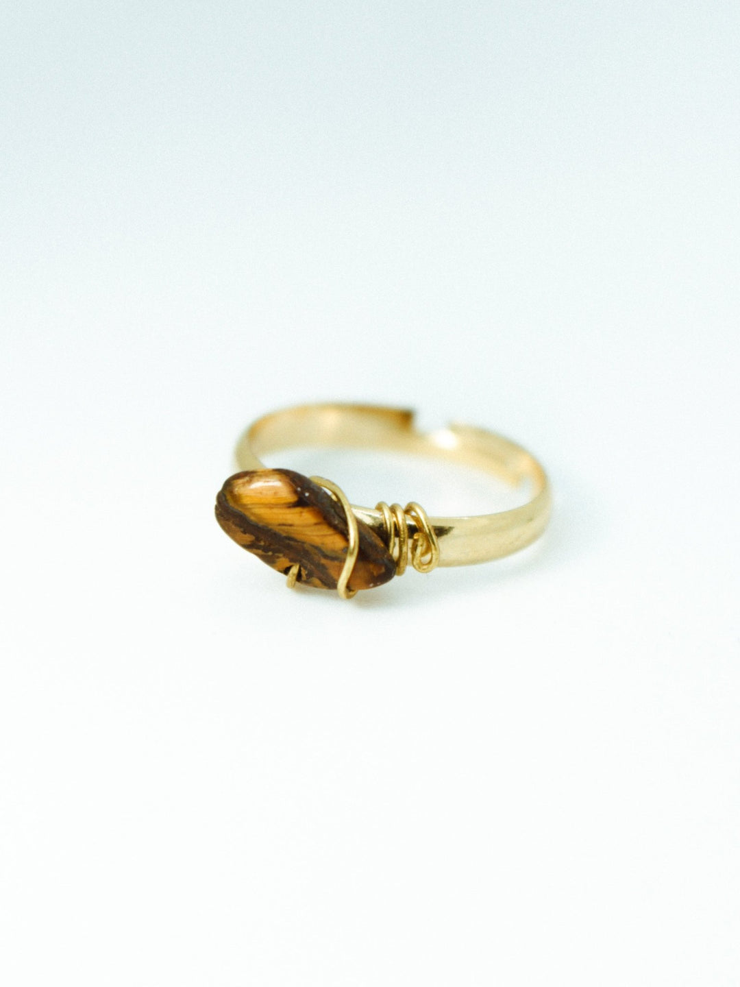 Bague dorée - Julia Trombetta
