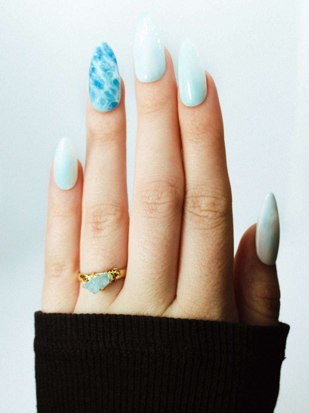 Bague dorée - Julia Trombetta