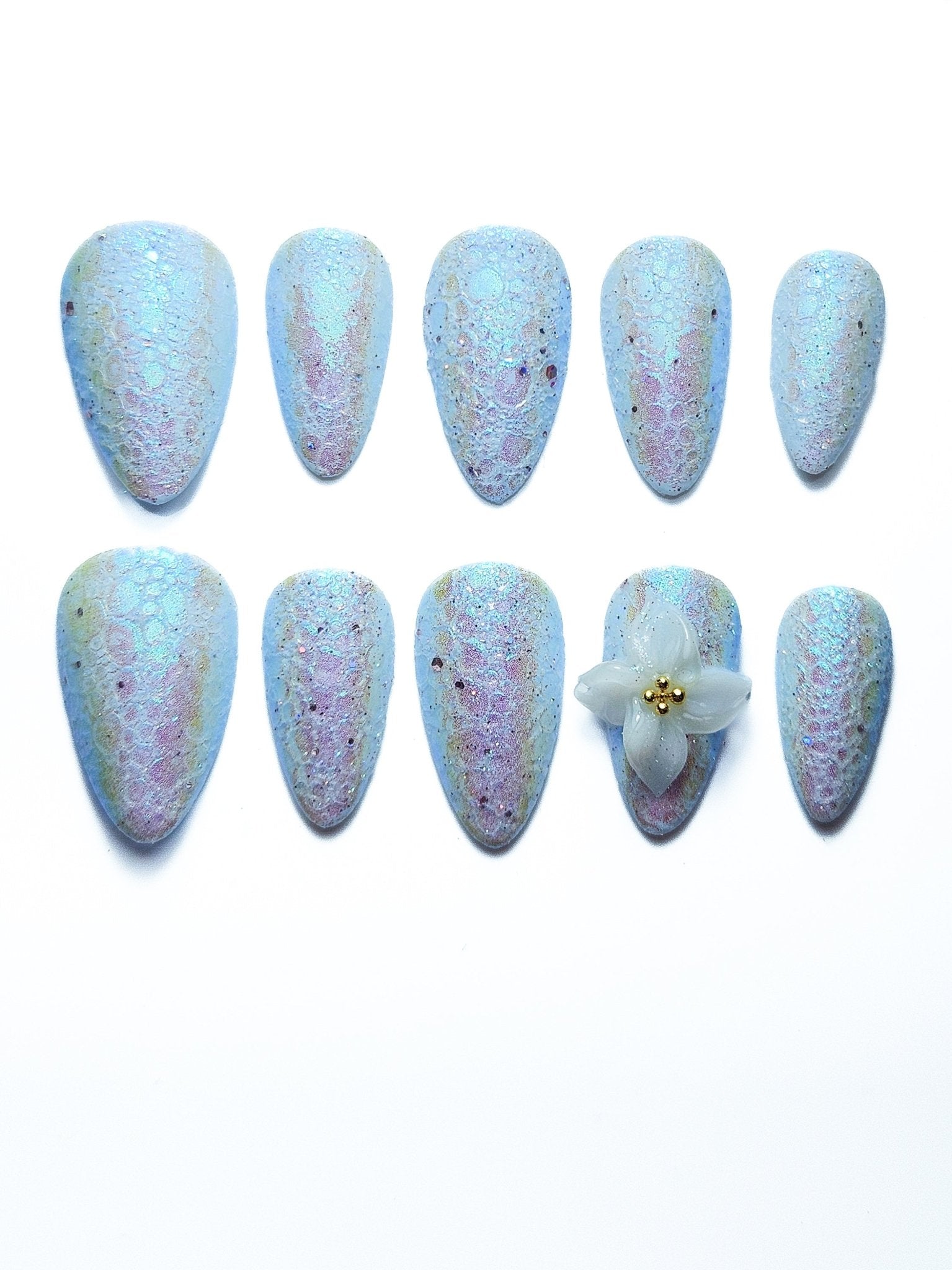 faux ongles vacances press on nails été plage