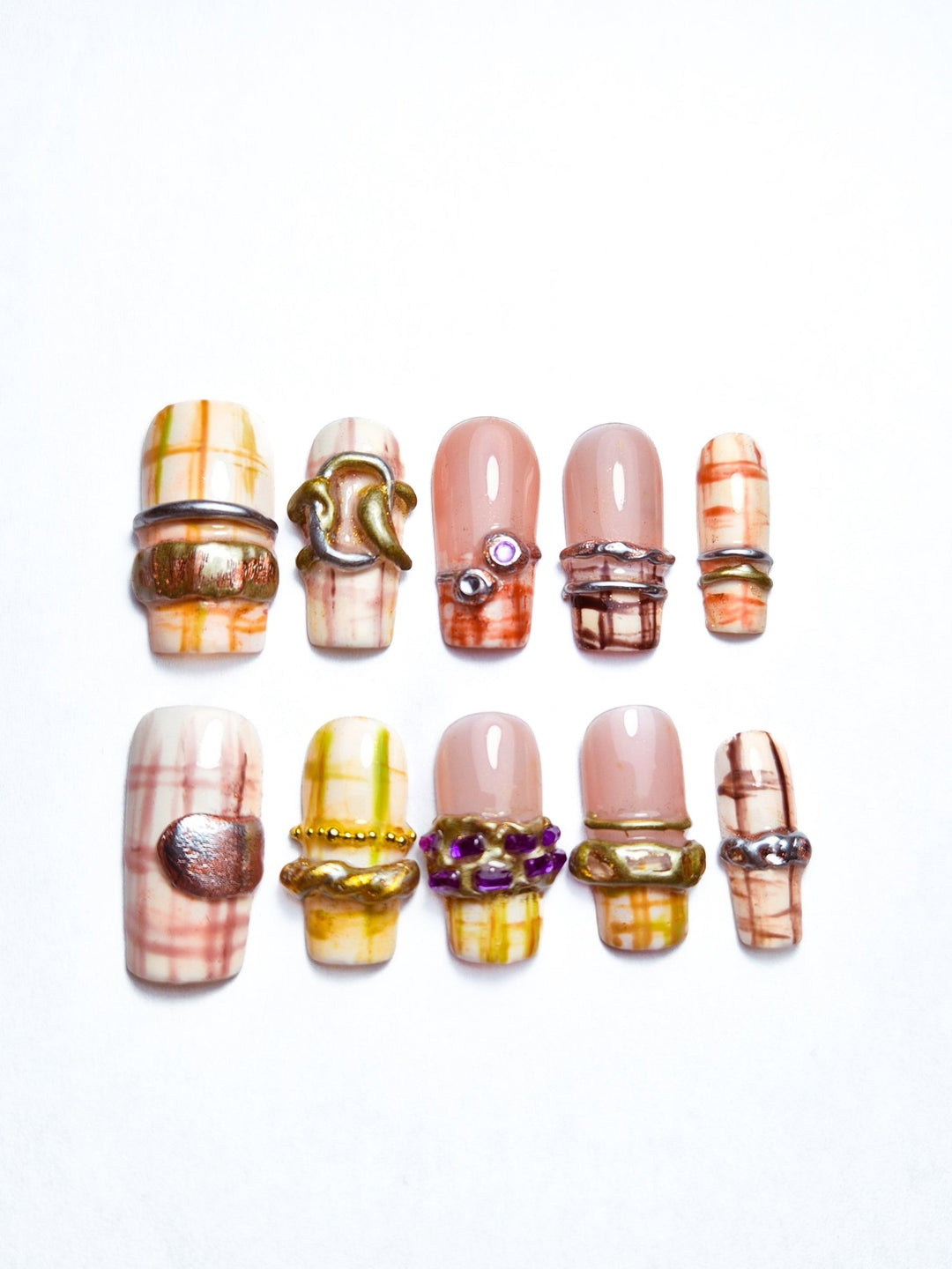 Plaid & Gems - Julia Trombetta
