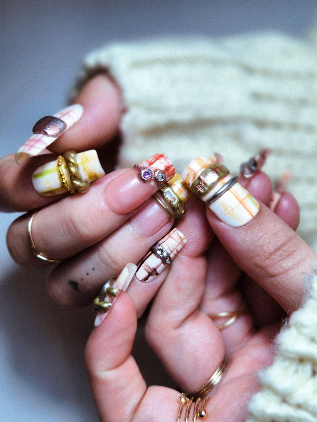 Plaid & Gems - Julia Trombetta