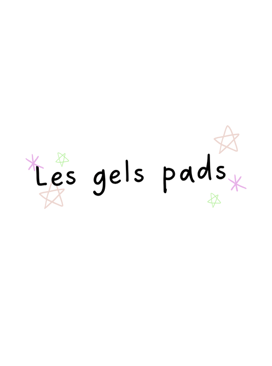5 feuilles de gel pads