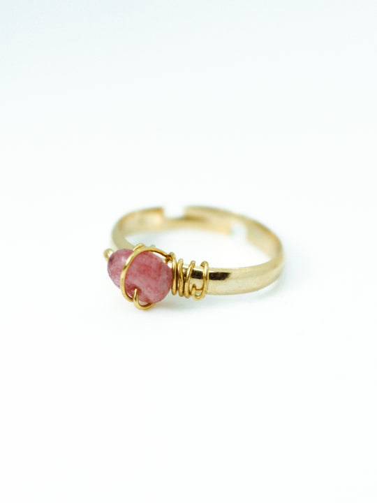 Bague dorée