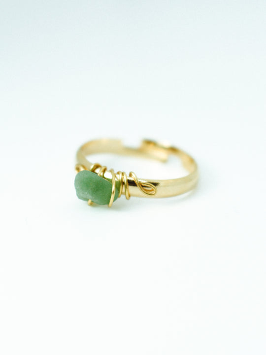 Bague dorée