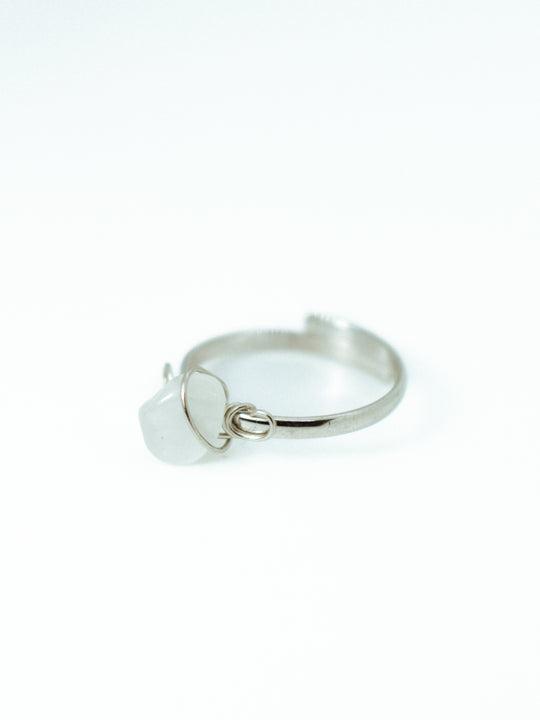 Bague argentée