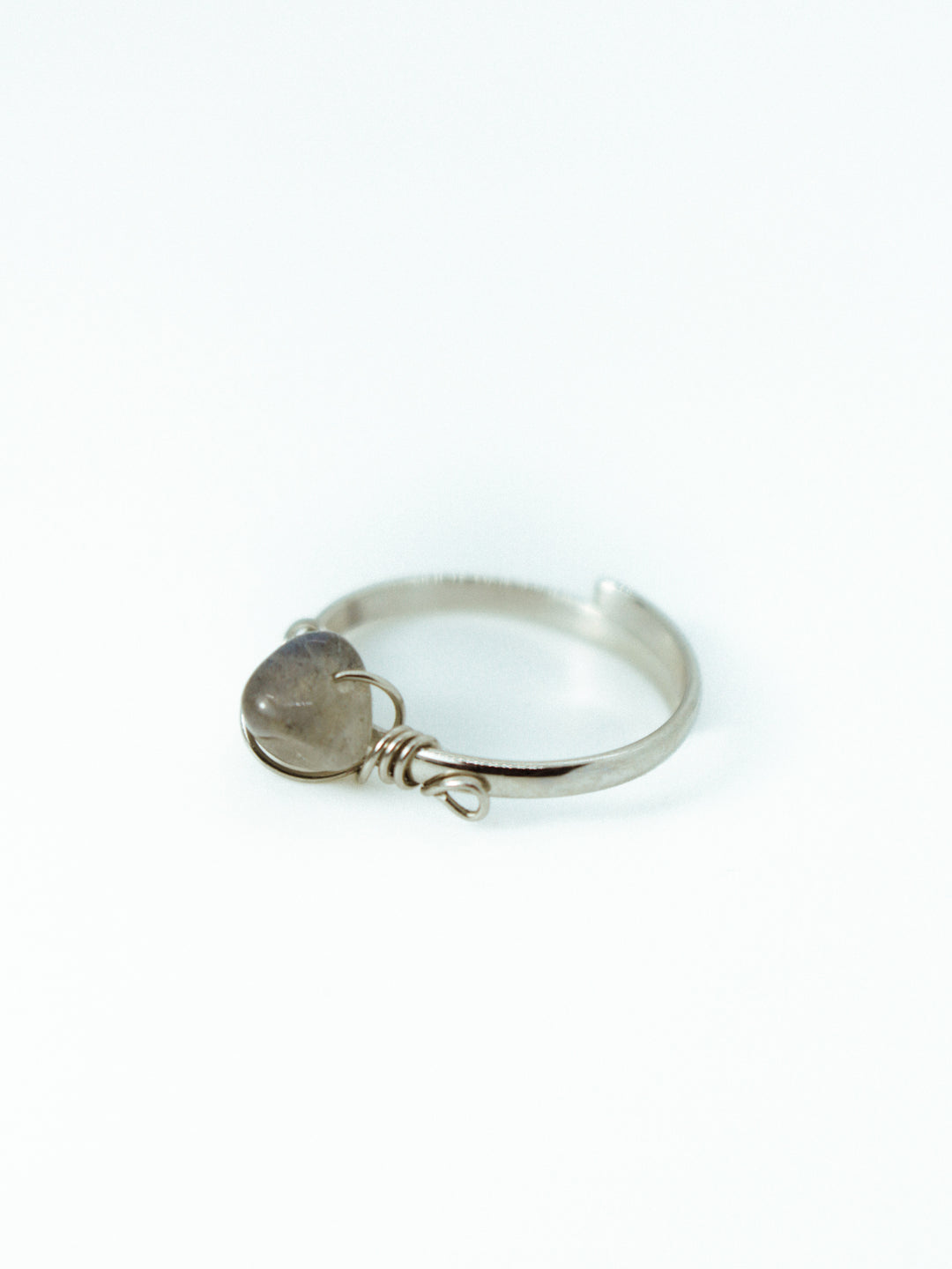 Bague argentée